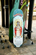 Tabla Border: "El Patrono del Skate"