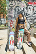 Tabla Border: "El Patrono del Skate"